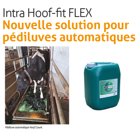 Intra Hoof Fit FLEX 20 Litres - La solution pour pédiluves automatiques