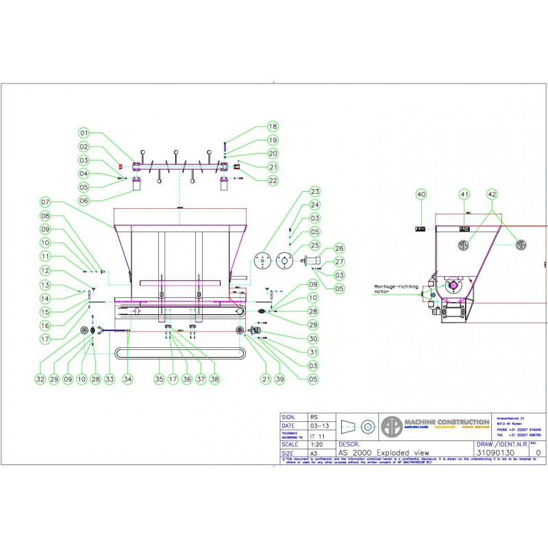 Moteur Hydro OMP 25