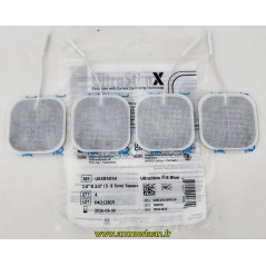 Axelgaard UltraStim® X Blue Electrodes 5x5 cm USXB5050 - DLUO 2026-09-30