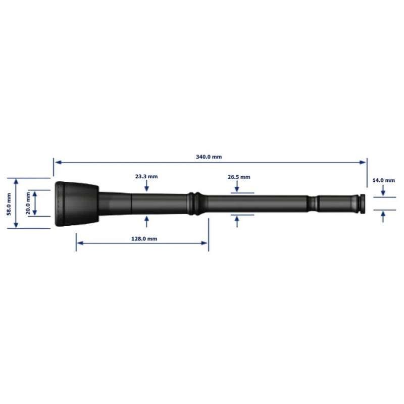 Manchon DL007U-01 MilkRite pour Delaval 999007-01