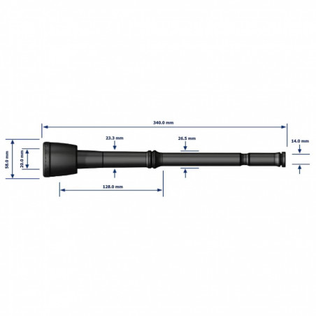 Manchon DL007U-01 MilkRite pour Delaval 999007-01