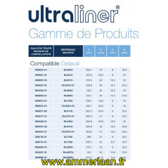 Manchon DL036U Ultraliner Milkrite DeLaval (960036-03) (4x)