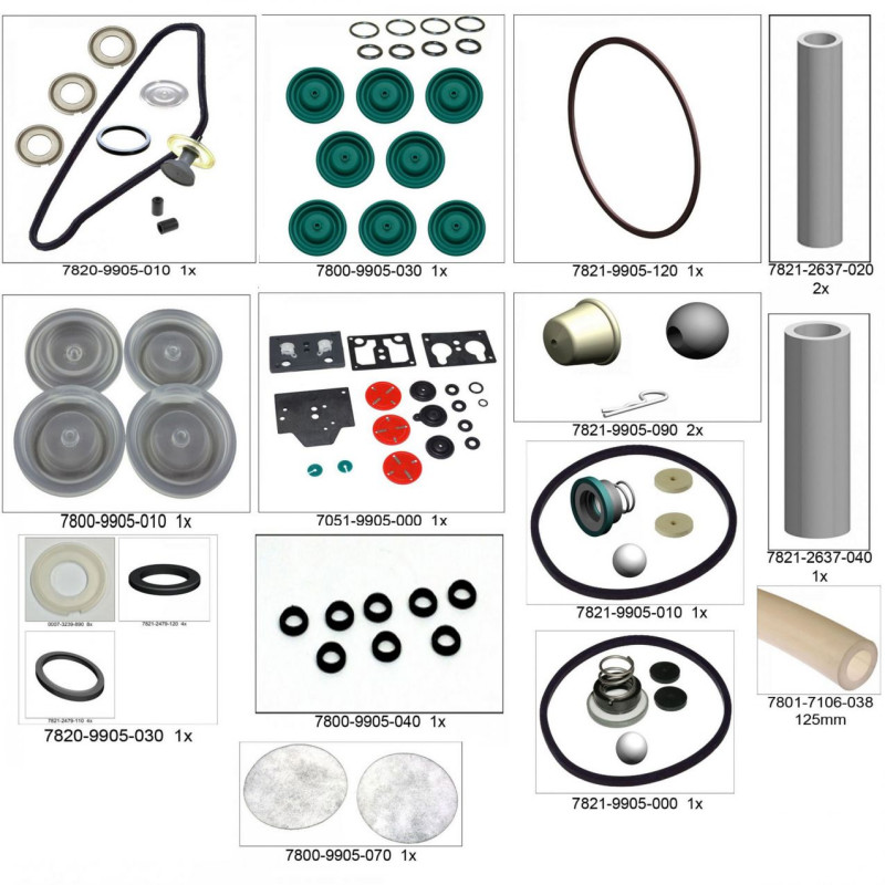 Multi Kit Service P3 Monobox R9500 d'origine Gea - 7821-9999-130