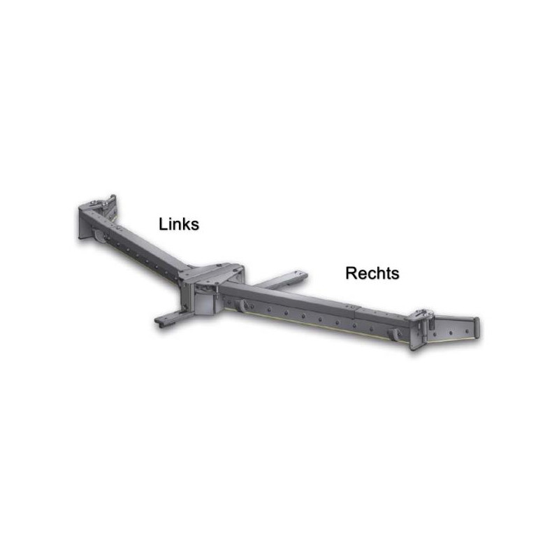 Racleur Combi avancé complet pour corde 280 cm pour sol plein (selon devis)